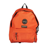 Napapijri Eco-Chic Orange Backpack for the Modern Explorer -   -  Napapijri.